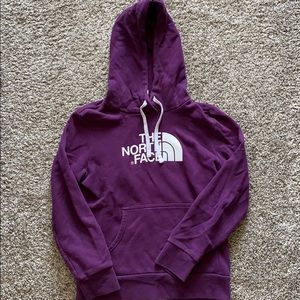 The North Face Purple Sweatshirt